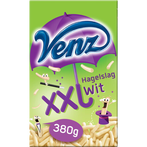 Venz XXL White Sprinkles - 380 g