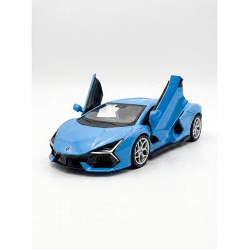 1:36 scale Lamborghini Revuelto, matt blue