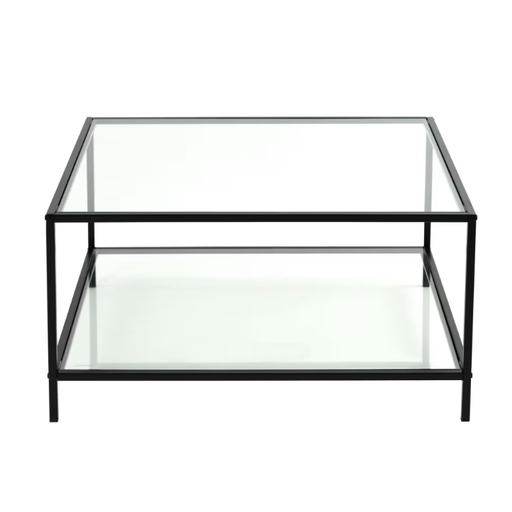 Urban Meuble Couchtisch mit Glasplatte im Industrial-Stil