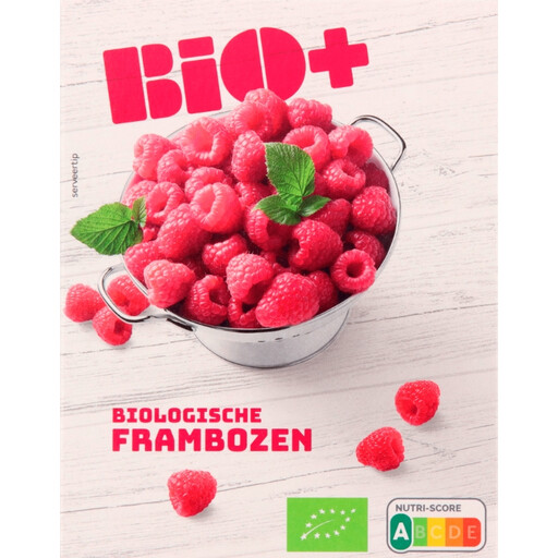 Bio+ Biologische Frambozen 250g