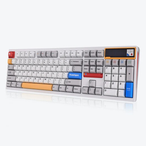 Ticktype DP104 Custom Tri-Mode Wireless Mechanical Keyboard