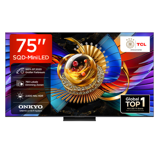 TCL 75Q7D PRO 75 Inch 4K SQD Mini LED TV