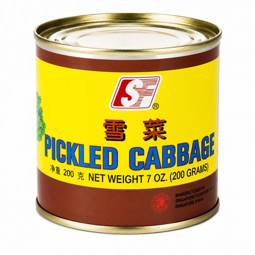Mustard Cabbage Salty Sour Pickled 200 g