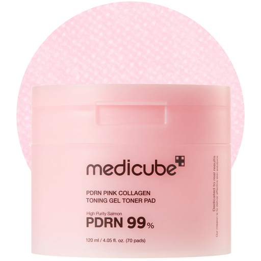 MEDICUBE PDRN Pink Collagen Gel Toner Pad 70pads