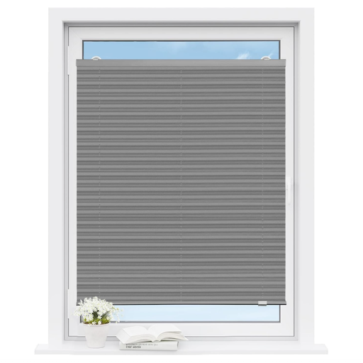 WOLTU No-Drill Pleated Blind with Suction Cups