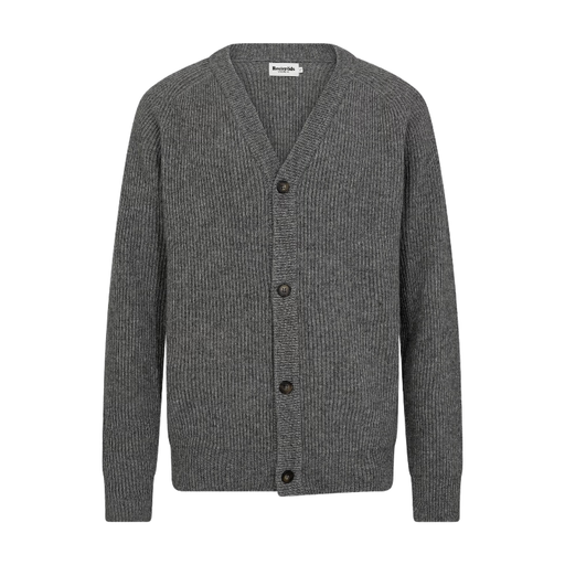 Resteröds Kyle Cardigan Light Grey Melange L