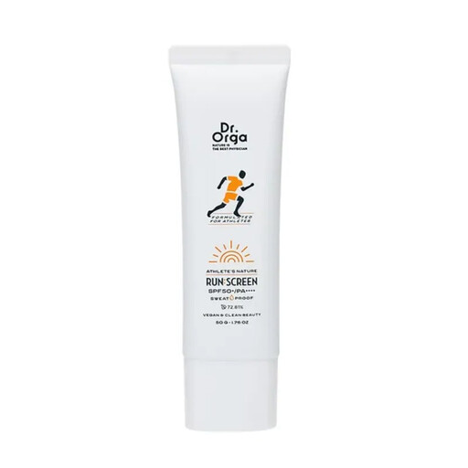 Dr.Orga Athlete's Natural Running Sunscreen SPF50+ PA++++ 50ml