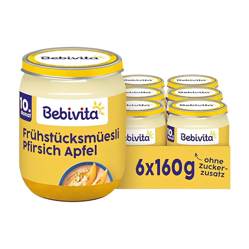 Bebivita Breakfast Muesli Peach in Apple