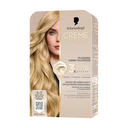 Schwarzkopf Supreme Cream 9-0 Natural Light Blonde