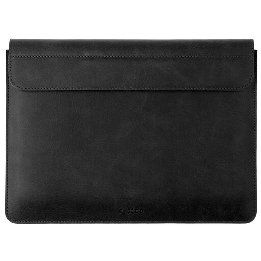 Housse en cuir véritable FIXED Oxford pour MacBook Air 13.6
