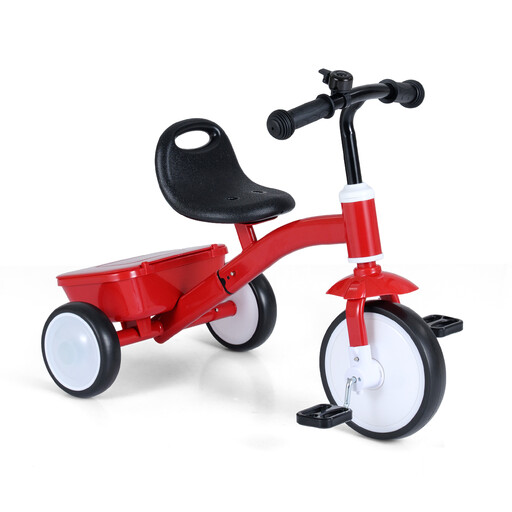 Tricycle pour enfants avec roues lumineuses et siège réglable