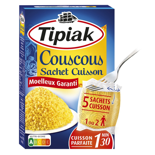 TIPIAK couscous cooking bags, 5 × 100 g