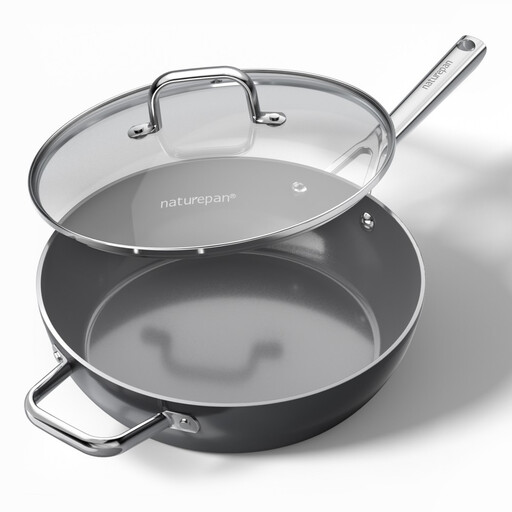 Naturepan Diamond Titanium Keramische Koekenpan, 28cm