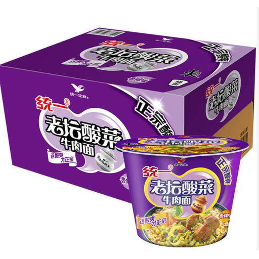 Spicy Beef & Pickled Cabbage Noodles - Uni-President