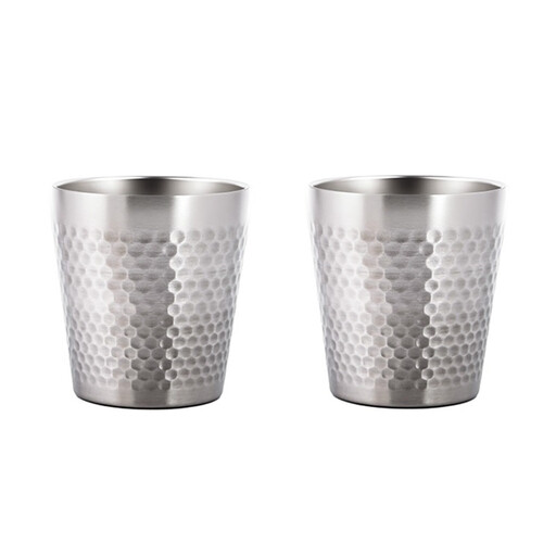 Tasses en Acier Inoxydable Maxcook (Lot de 2)