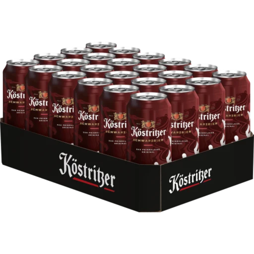Köstritzer Schwarzbier Black Lager 24x0.5L