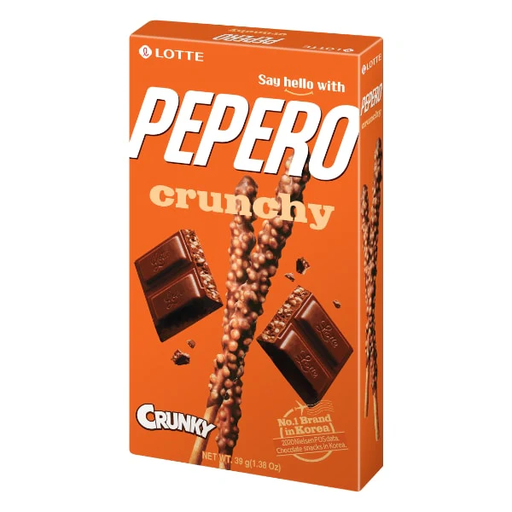 Lotte Pepero Stick Crunchy Crunky 39g