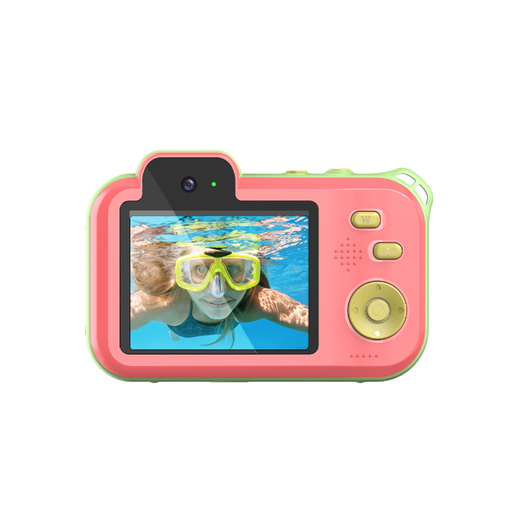 AgfaPhoto Appareil Photo Numérique pour Enfants avec Bo?tier ?tanche, Rouge