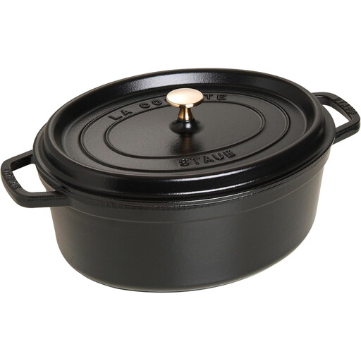 STAUB Cocotte Cast Iron Braiser oval 37 cm 8 L