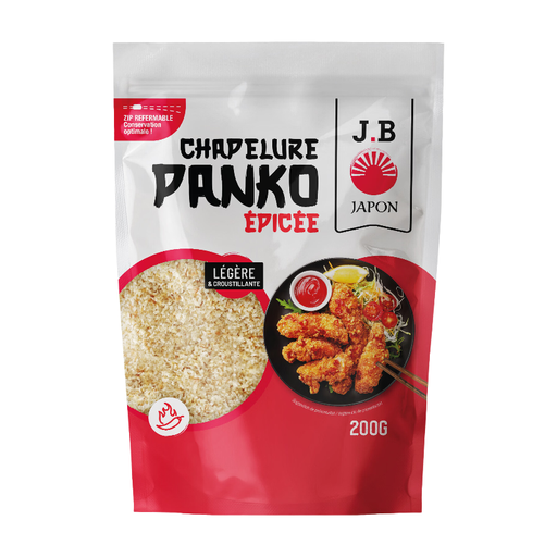 J.B JAPON Spicy Panko Breadcrumbs 200 g
