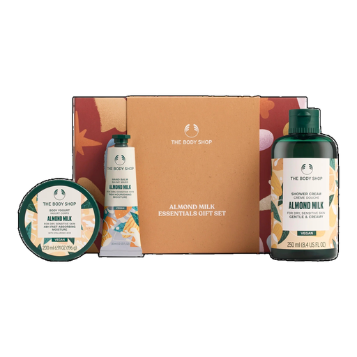 The Body Shop Almond Milk Essentials Gift Set - 480 ml