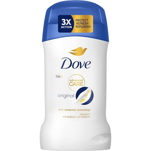 DOVE Advanced Care Original Antiperspirant Deodorant Stick - 50ml