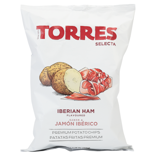 Torres Ibérico Ham Crisps 150g bag