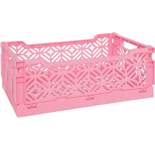 Atmosphera Folding Storage Box in Pink