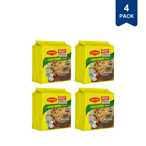 Maggi 3 Min Instant Noodles Chicken Flavour 4 Packs