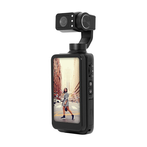 AgfaPhoto Camera Gimbal - 5K Video - 3-Axis - 120° Wide Angle