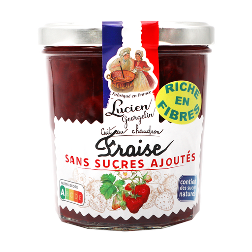 Lucien Georgelin strawberry preparation, 320 g jar