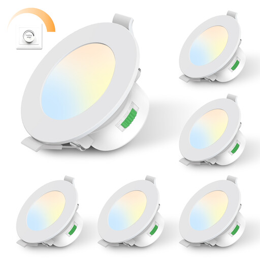 LED Recessed Spotlight, IP65, Dimmable, 230V