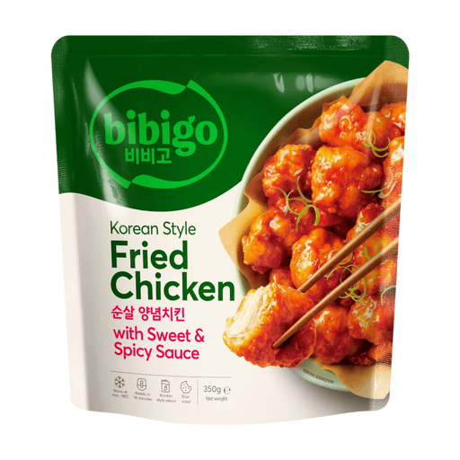 bibigo Korean Style Fried Chicken with Sweet & Spicy Sauce 350g/Pack