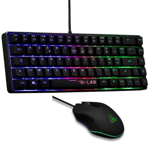 THE G-LAB Hydrogen Combo Gaming Keyboard and Mouse Set