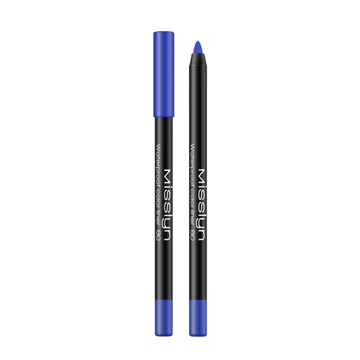 MISSLYN Waterproof Color Liner 80 Cyber Blue