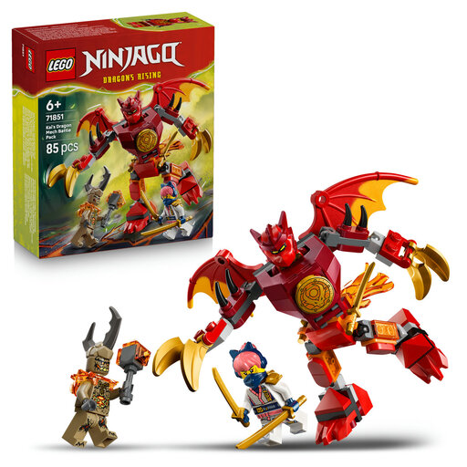 LEGO Ninjago 71851 robot dragon de Kai