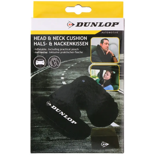 Dunlop Vehicle Cushion Head & Neck PVC Black