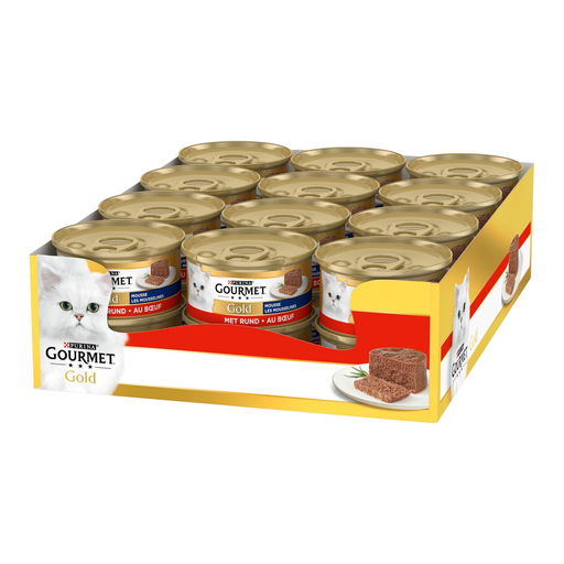 GOURMET Gold Beef Mousse in a Bulk Pack