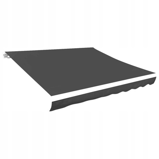 Toile de rechange VIDAXL – Anthracite – 3,5 x 2,5 m