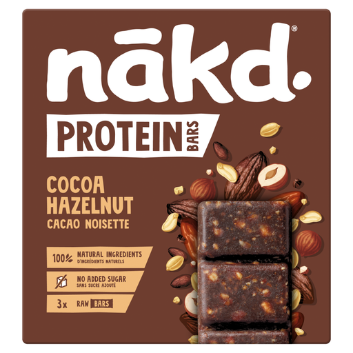 Nakd Protein Cocoa Hazelnut Multipack 3 x 45g