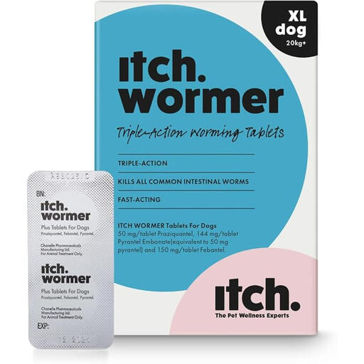 Itch Wormer for Extra Large Dogs