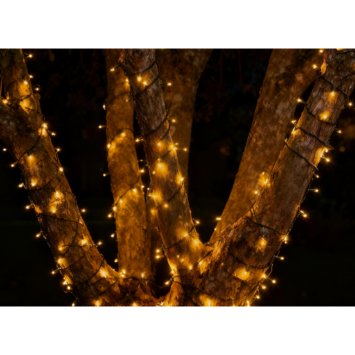Lichtsnoer 20 meter met 200 LED's