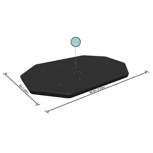 Bestway Oval Pool Cover for 10ft pools