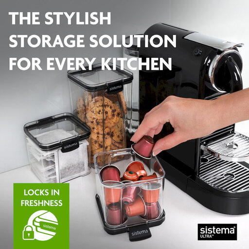 Sistema Ultra Square Canister 1.4L with blue clips