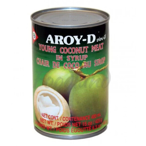 AROY-D Coconut Meat Young in Syrup 425 G