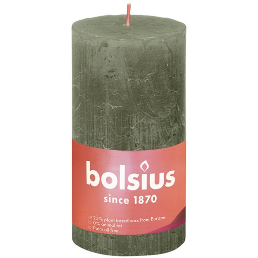 BOLSIUS Rustieke Stompkaars 13 cm