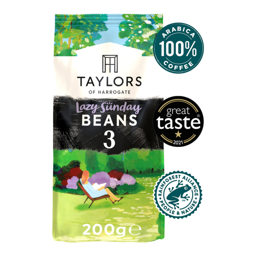 Taylors of Harrogate Lazy Sunday Coffee Beans 200 g