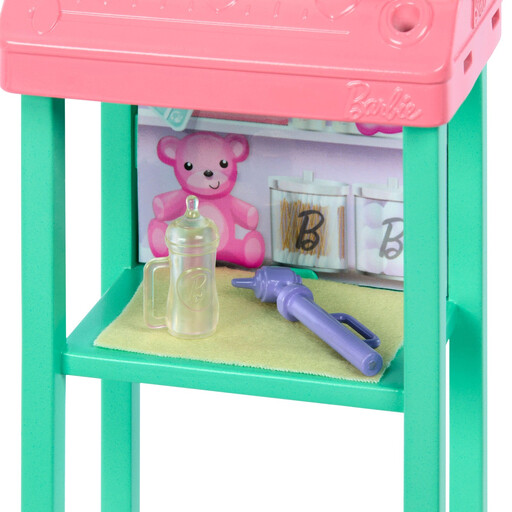 Barbie Baby Doctor Doll Set - 6 pcs, Multicoloured