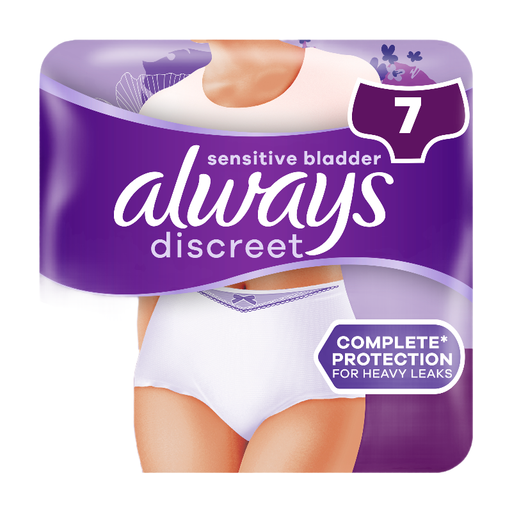 Always Discreet Plus Incontinence Underwear