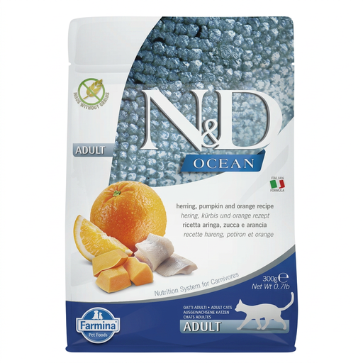 Farmina N&D Ocean Cat Hering & Kürbis 300 g